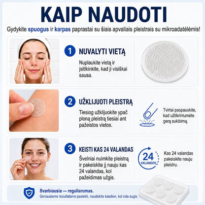 👩‍⚕️💯 Oficiální obchod | MURWON® 🌥️ Mikrojehličková náplast pro odstranění kožních nedokonalostí (Pro kožní výrůstky, drobné kožní útvary, bradavice, mateřská znaménka, stařecké skvrny a pigmentové nepravidelnosti.)🐮