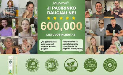🇱🇹 Aukštos kokybės lietuviškas produktas, pristatymas visoje šalyje 🥇 Murwon® vaistažolių plaučių valymo inhaliatorius 🍇(👨‍⚕️ Pagalba kosulio, uždegimo, dusulio, skrepliavimo, nosies užgulimo, bronchito, alergijų ir plaučių problemų atveju) ❤️