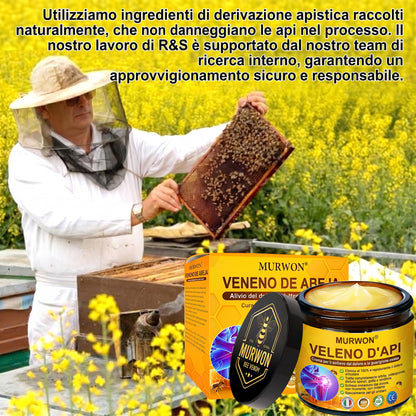 Sconto del 30% 🎁🎁 | Crema 𝐌𝐔𝐑𝐖𝐎𝐍® al veleno d’api per alleviare il dolore e favorire la rigenerazione ossea ✨✨✨ (Specialmente per gli anziani)