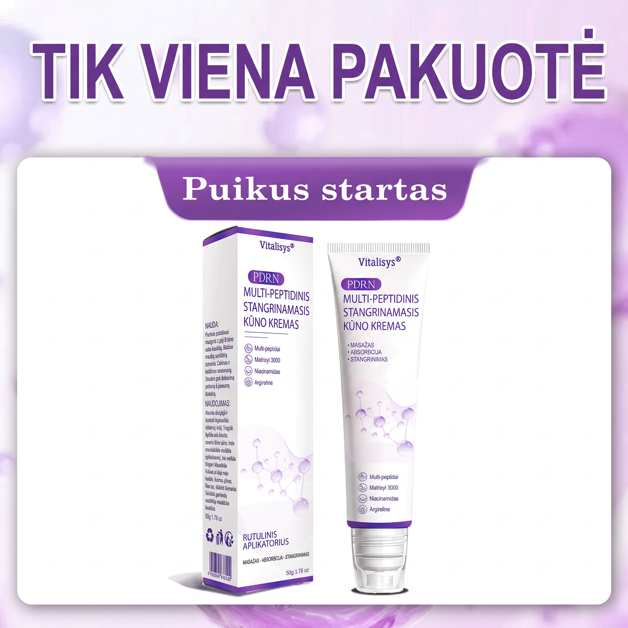 1 dėžutė