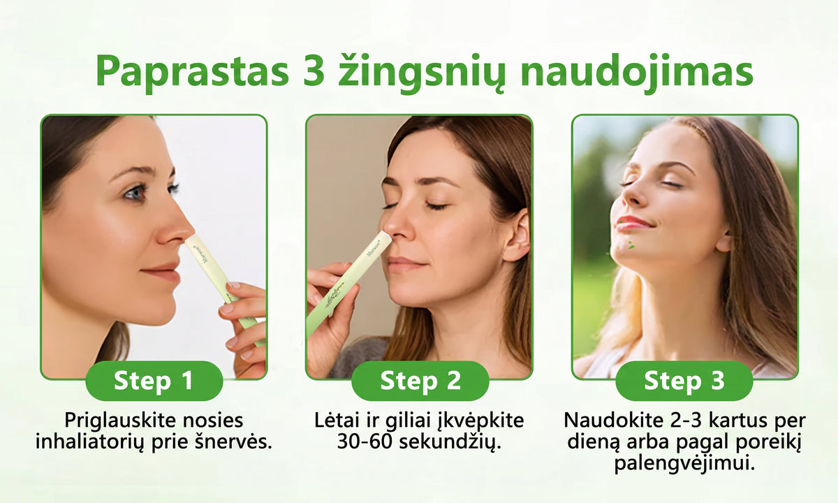 🇱🇹 Aukštos kokybės lietuviškas produktas, pristatymas visoje šalyje 🥇 Murwon® vaistažolių plaučių valymo inhaliatorius 🍇(👨‍⚕️ Pagalba kosulio, uždegimo, dusulio, skrepliavimo, nosies užgulimo, bronchito, alergijų ir plaučių problemų atveju) ❤️