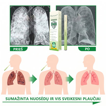 🇱🇹 Aukštos kokybės lietuviškas produktas, pristatymas visoje šalyje 🥇 Murwon® vaistažolių plaučių valymo inhaliatorius 🍇(👨‍⚕️ Pagalba kosulio, uždegimo, dusulio, skrepliavimo, nosies užgulimo, bronchito, alergijų ir plaučių problemų atveju) ❤️